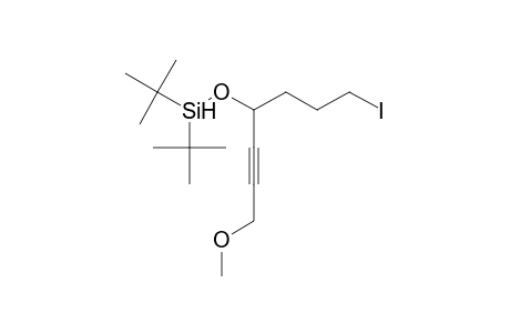 di-Tert-butyl-[1-(3-iodopropyl)-4-methoxybut-2-ynyloxy]silane