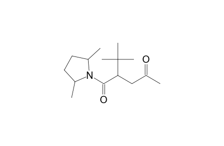 1-[1,4-dioxo-2-(t-butyl)pentyl]-2,5-dimethylpyrrolidine