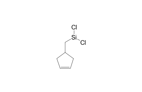 Dichloro-[(3-cyclopentenyl)-methyl]-silane