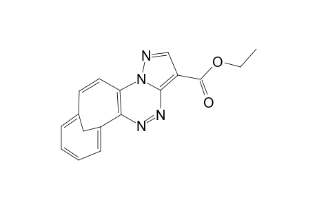 3-ETHOXYCARBONYL-6,11-METHANOCYCLODECA-[G]-PYRAZOLO-[5,1-C]-[1,2,4]-TRIAZINE