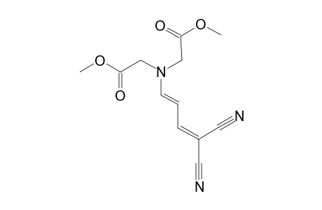 Glycine, N-[4,4-dicyano-1,3-butadien-1-yl]-N-(2-methoxy-2-oxoethyl)-, methyl ester