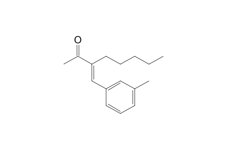 (E)-3-(3-methylbenzylidene)octan-2-one