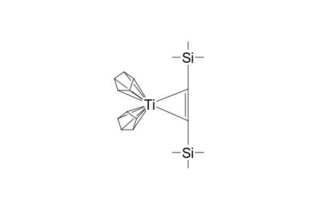 Titanium, bis(.eta.5-2,4-cyclopentadien-1-yl)[(.eta.2-1,2-ethynediyl)bis[trimethylsilane]]-