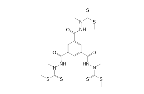 TRIMETHYL-3,3',3''-(1,3,5-BENZENETRICARBONYL)-TRIS-(2-METHYLDITHIOCARBAZATE)
