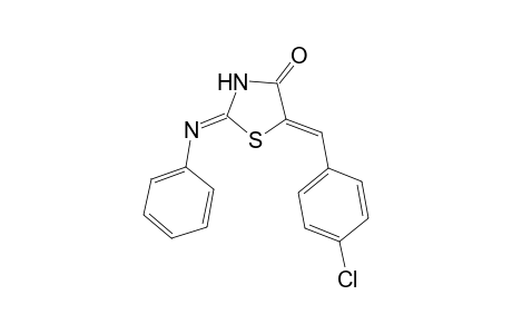 (5Z)-2-Anilino-5-(4-chlorobenzylidene)-1,3-thiazol-4(5H)-one