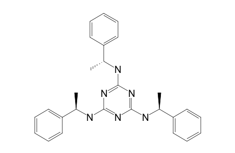 6-N-[(1S)-1-phenylethyl]-2-N,4-N-bis[(1R)-1-phenylethyl]-1,3,5-triazine-2,4,6-triamine