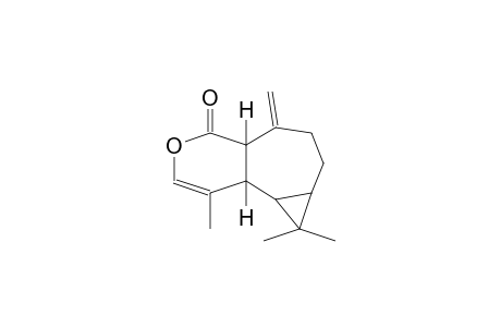 4H-CYCLOPROPA[3,4]CYCLOHEPTA[1,2-C]PYRAN-4-ONE, 4A,5,6,7,7A,8,8A,8B-OCTAHYDRO-1,8,8-TRIMETHYL-5-METHYLENE-