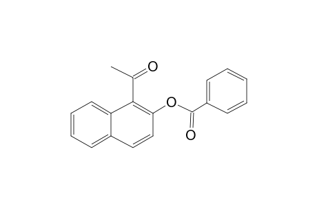 1-Acetyl-2-naphthalenol benzoate