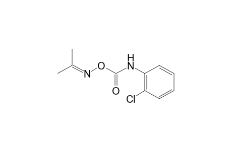 acetone, O-[(o-chlorophenyl)carbamoyl]oxime