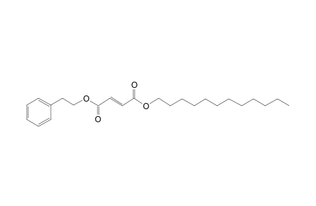 Fumaric acid, dodecyl 2-phenylethyl ester