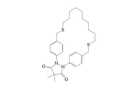 N,N-Dimethylmalonyl-2,13-dithia-21,22-diaza[14.2]paracyclophan