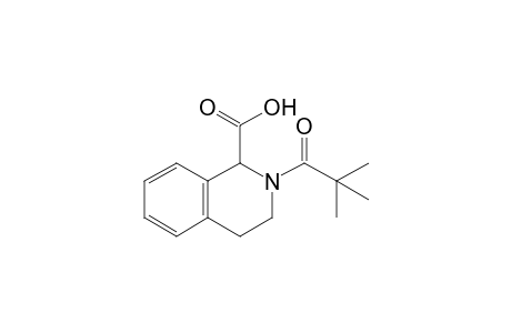 1,2,3,4-Tetrahydroisoquinoline-1-carboxylic acid, 2-(2,2-dimethylpropanoyl)-