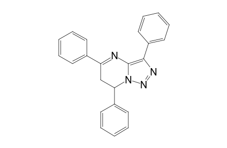 6,7-DIHYDRO-3,5,7-TRIPHENYL-(1,2,3)-TRIAZOLO-[1,5-A]-PYRIMIDINE