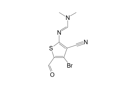 Methanimidamide, N'-(4-bromo-3-cyano-5-formyl-2-thienyl)-N,N-dimethyl-