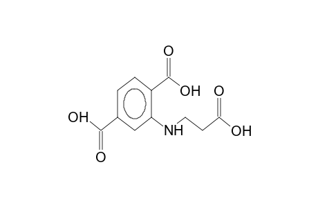 2-[(2-carboxyethyl)amino]terephthalic acid