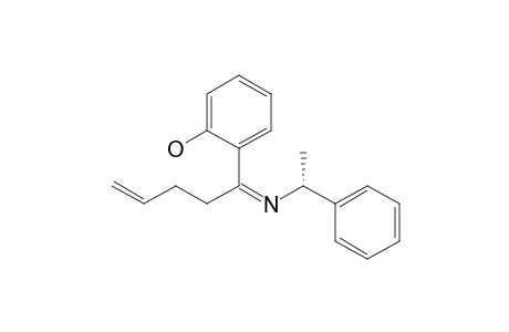 2-{1-[(1R)-1-Phenylethyl]imino-4-pentenyl}phenol