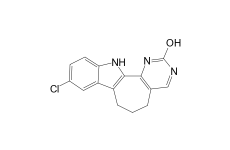 2-Hydroxy-9-chloro-5,6,7,12-tetrahydropyrimido[5',6':6,7]cyclohepta[b]indole