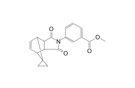 methyl 3-((3aR,7aS)-1,3-dioxo-3a,4,7,7a-tetrahydro-1H-spiro[4,7-methanoisoindole-8,1'-cyclopropan]-2(3H)-yl)benzoate