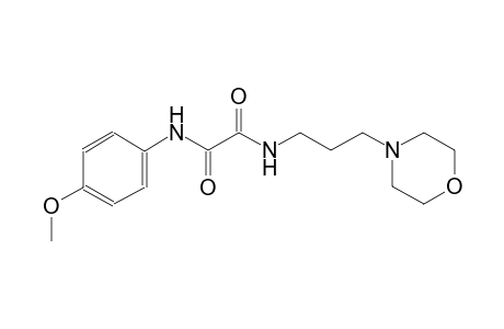 N~1~-(4-methoxyphenyl)-N~2~-[3-(4-morpholinyl)propyl]ethanediamide