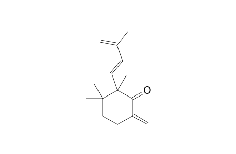 2,3,3-Trimethyl-2-[(1E)-3-methyl-1,3-butadienyl]-6-methylenecyclohexanone