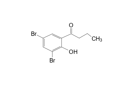 3',5'-DIBROMO-2'-HYDROXYBUTYROPHENONE