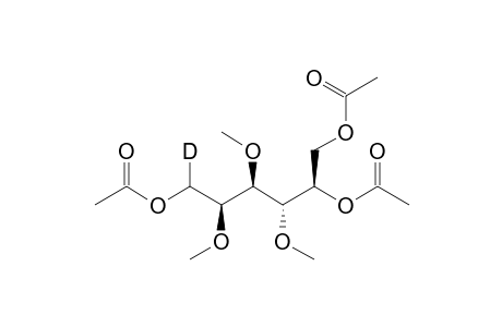 1,5,6-tri-O-acetyl-(1-deuterio)-2,3,4-tri-O-methyl-D-galactitol