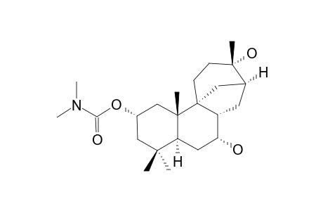 2-ALPHA-(N,N-DIMETHYLCARBAMOXY)-7-ALPHA,13-DIHYDROXY-STEMODANE