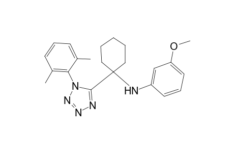 N-{1-[1-(2,6-dimethylphenyl)-1H-tetraazol-5-yl]cyclohexyl}-3-methoxyaniline