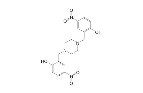 2-{[4-(2-hydroxy-5-nitrobenzyl)-1-piperazinyl]methyl}-4-nitrophenol