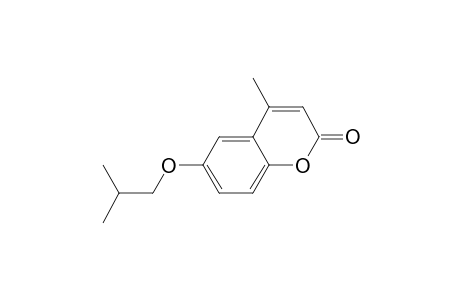 6-(2-Methylpropyl)oxy-4-methylcoumarin