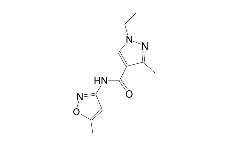 1-ethyl-3-methyl-N-(5-methyl-3-isoxazolyl)-1H-pyrazole-4-carboxamide