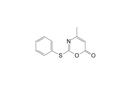 4-Methyl-2-phenylsulfanyl-6H-1,3-oxazin-6-one