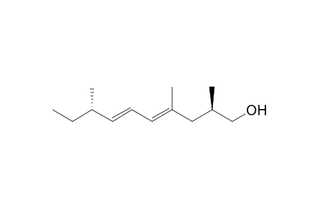 (4E,6E)-(2R,8S)-2,4,8-Trimethyl-deca-4,6-dien-1-ol