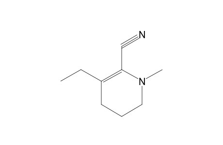 1-Methyl-2-cyano-3-ethyl-2-piperideine