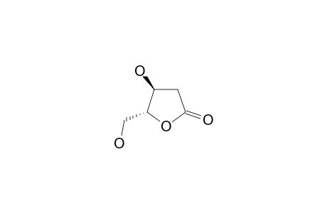 2-DEOXY-D-RIBONO-1,4-LACTONE;3,5-DIHYDROXYPENTONO-1,4-LACTONE