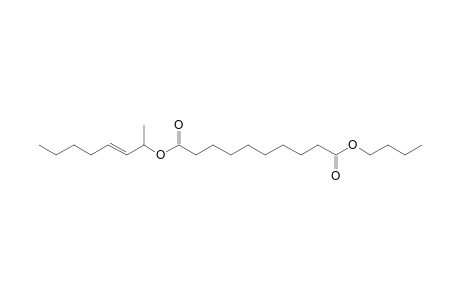 Sebacic acid, butyl oct-3-en-2-yl ester