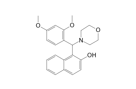 1-[(2,4-Dimethoxy-phenyl)-morpholin-4-yl-methyl]-naphthalen-2-ol