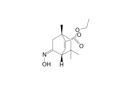 (1S*,4R*)-1,3,3-Trimethyl-5-hydroxyimino-7-ethoxycarbonylbicyclo[2.2.2]oct-7-ene-2-one