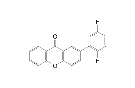 2-(2,5-Difluorophenyl)-9H-xanthen-9-one