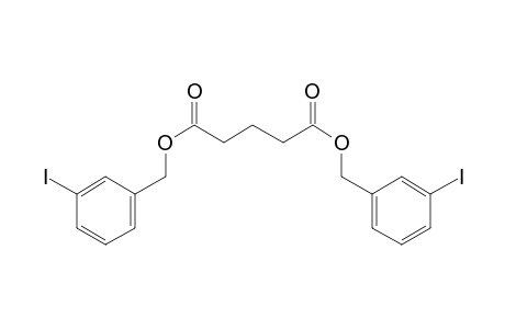 Glutaric acid, di(3-iodobenzyl) ester