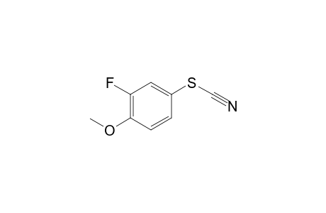 THIOCYANIC ACID, 3-FLUORO-4-METHOXYPHENYL ESTER