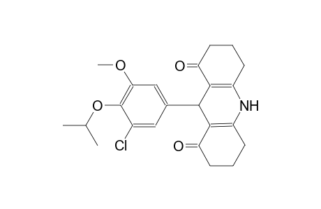 9-(3-chloro-4-isopropoxy-5-methoxyphenyl)-3,4,6,7,9,10-hexahydro-1,8(2H,5H)-acridinedione