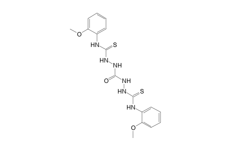 1,5-bis[(o-methoxyphenyl)thiocarbamoyl]carbohydrazide