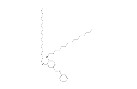 (E)-3,4-bis(hexadecyloxy)-N-phenylbenzaldimine