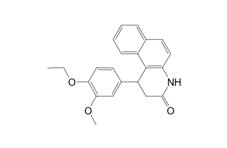 1-(4-ethoxy-3-methoxyphenyl)-1,4-dihydrobenzo[f]quinolin-3(2H)-one