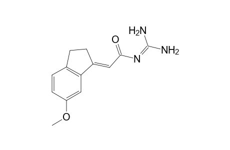6-Methoxy-2,3-dihydro-1H-indanylideneacetylguadine