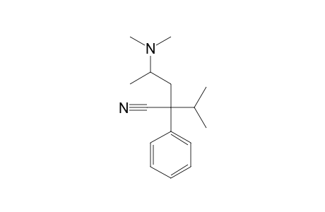 4-(dimethylamino)-2-isopropyl-2-phenyl-valeronitrile