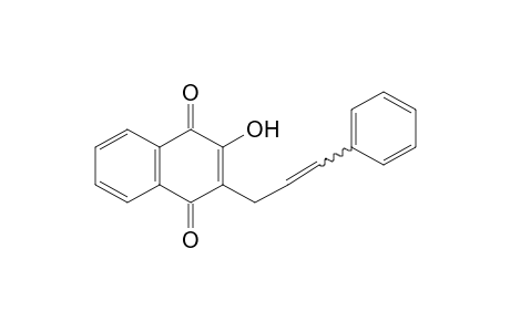 2-Cinnamyl-3-hydroxy-1,4-naphthoquinone