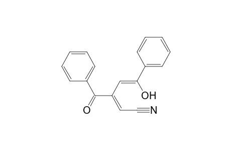 2,4-Pentadienenitrile, 3-benzoyl-5-hydroxy-5-phenyl-