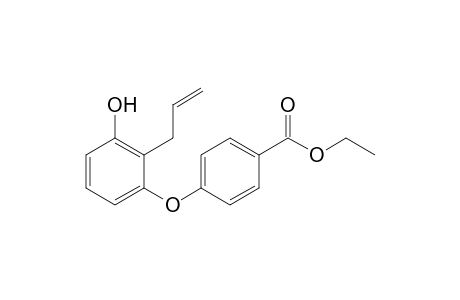 4-[3-Hydroxy-2-(2-propenyl)phenoxy]benzoic acid ethyl ester